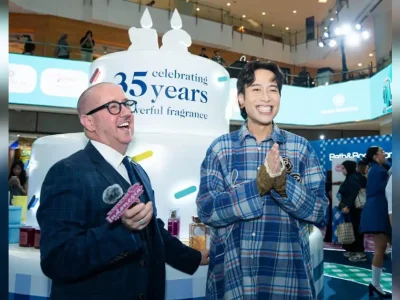 Vidi Aldiano dan 35 Tahun Bath & Body Works. (Foto: Dok. Pri)