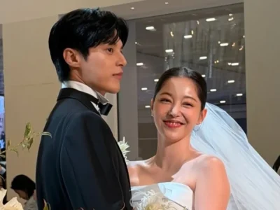 Yoon Sun Woo dan Kim Ga Eun Menikah. Foto: Dok. Instagram @newdot_k