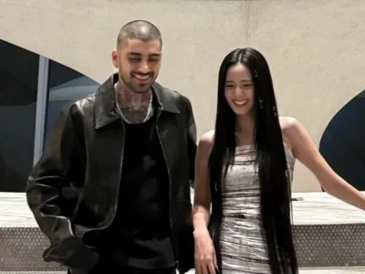 Zayn Malik dan Jisoo BLACKPINK. Foto: Dok. Instagram @zayn