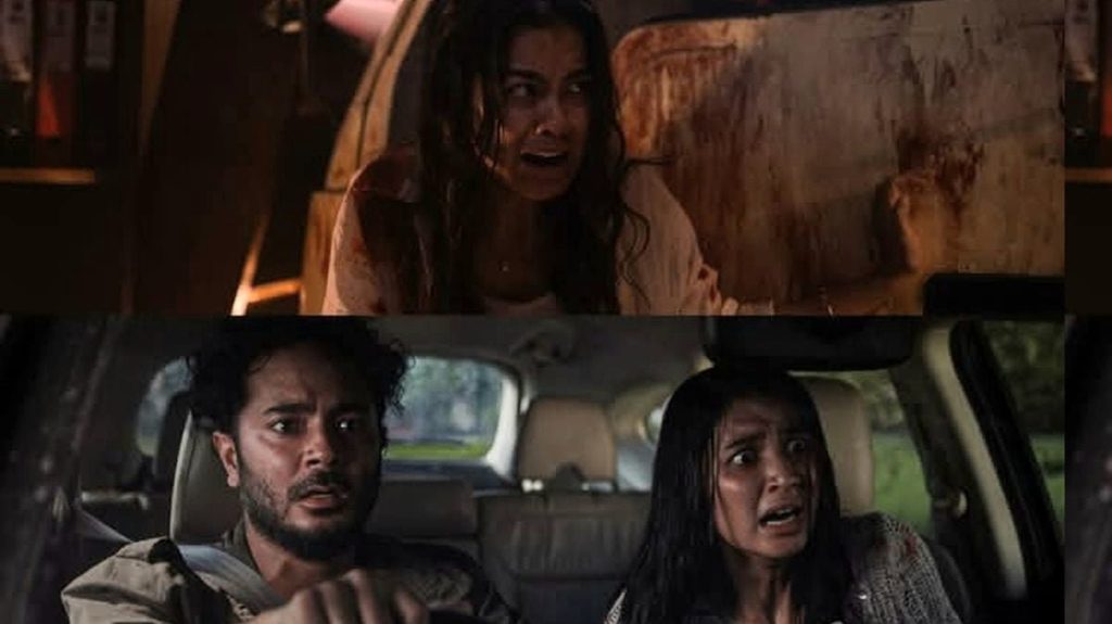 Istri (atas) dan dua anak Sadimin (bawah) (Foto: Dok. Netflix)