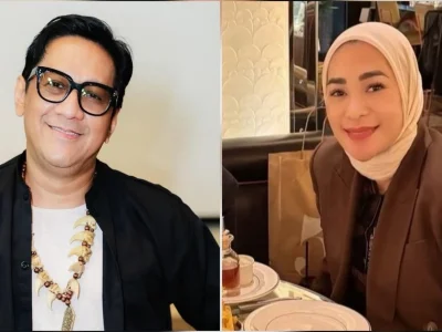 CERAI: Andre Taulany dan Rien Wartia Trigina alias Erin (Foto: Instagram/andreastaulany, erintaulany)