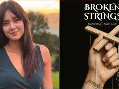 Buku memoar Aurelie Moeremans ‘Broken Strings: Fragments of a Stolen Youth’ (Foto: Instagram/aurelie)