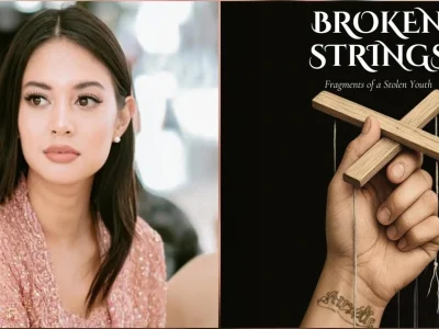 Aurelie Moeremans menulis buku ‘Broken Strings: Fragments of a Stolen Youth’ (Foto: Instagram/aurelie)
