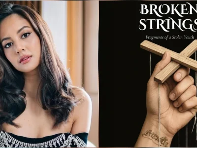 Buku Aurelie Moeremans, ‘Broken Strings: Fragments of a Stolen Youth’ (Foto: Instagram/aurelie)