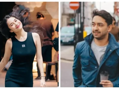 Azizah Salsha dan Nadif Zahiruddin. (Foto: Instagram/azizahsalsha_/nadif22)