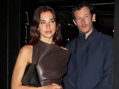 Dua Lipa dan Callum Turner (Foto: Dok. SplashNews)
