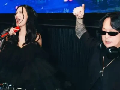 Erika Carlina dan DJ Bravy. Foto : Instagram/eri.carl