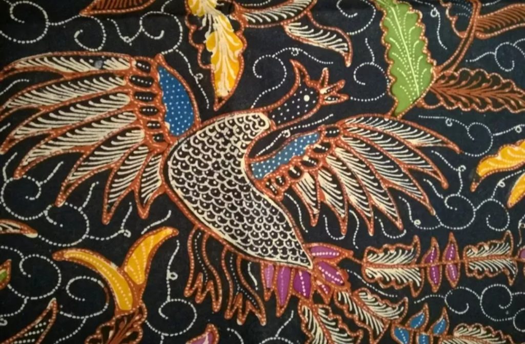 Motif Burung Cendrawasih dari Papua (Foto: Dok. Istimewa)