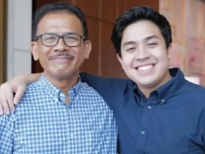 MENINGGAL: Ayah Jerome Polin, Marojahan Sijabat. Foto : Instagram/jeromepolin