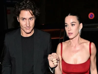 Justin Trudeau dan Katy Perry (Foto: X/kaxishk)