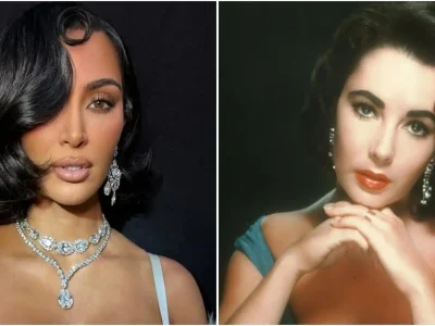 Kim Kardashian segera rilis seri dokumenter ‘Elizabeth Taylor: Rebel Superstar’ (Foto: Instagram/krisjenner, Dok. Getty Image)
