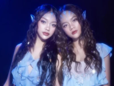 AVATAR: Inspirasi makeup Halloween ala Nara Ayu (kiri) (Foto: Instagram/naura.ayu)