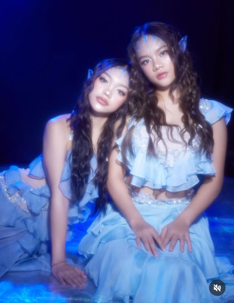 Naura Ayu dan adiknya, Neona (Foto: Instagram/naura.ayu)