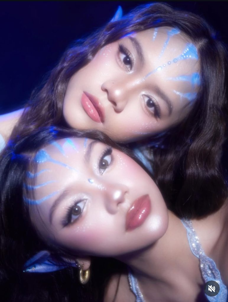 Detail riasan Halloween tema ‘Avatar’ (Foto: Instagram/naura.ayu)