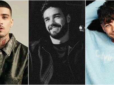 Zayn Malik, Liam Payne, dan Louis Tomlinson (Foto: X/louisWT91World, updatingljp, Dok. Rolling Stone)