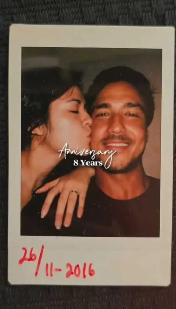 Momen saat masih pacaran (Foto: Instagram/hamishdw)