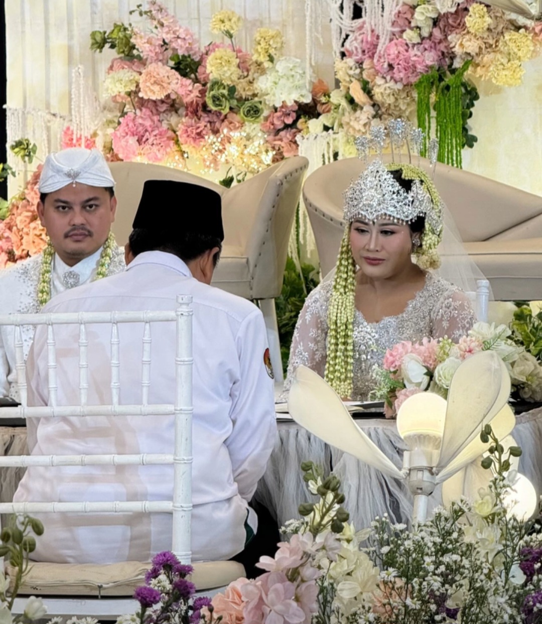 Akad nikah Boiyen dan Rully. Foto: Dok. Instagram @revtiayunatasya