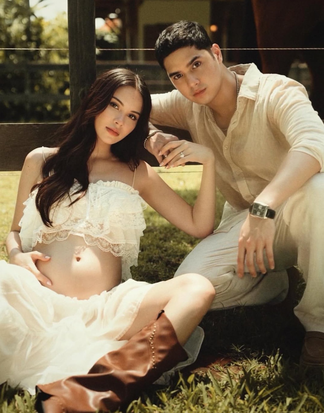 Alyssa Daguise dan Al Ghazali. Foto: Dok. Instagram @alyssadaguise