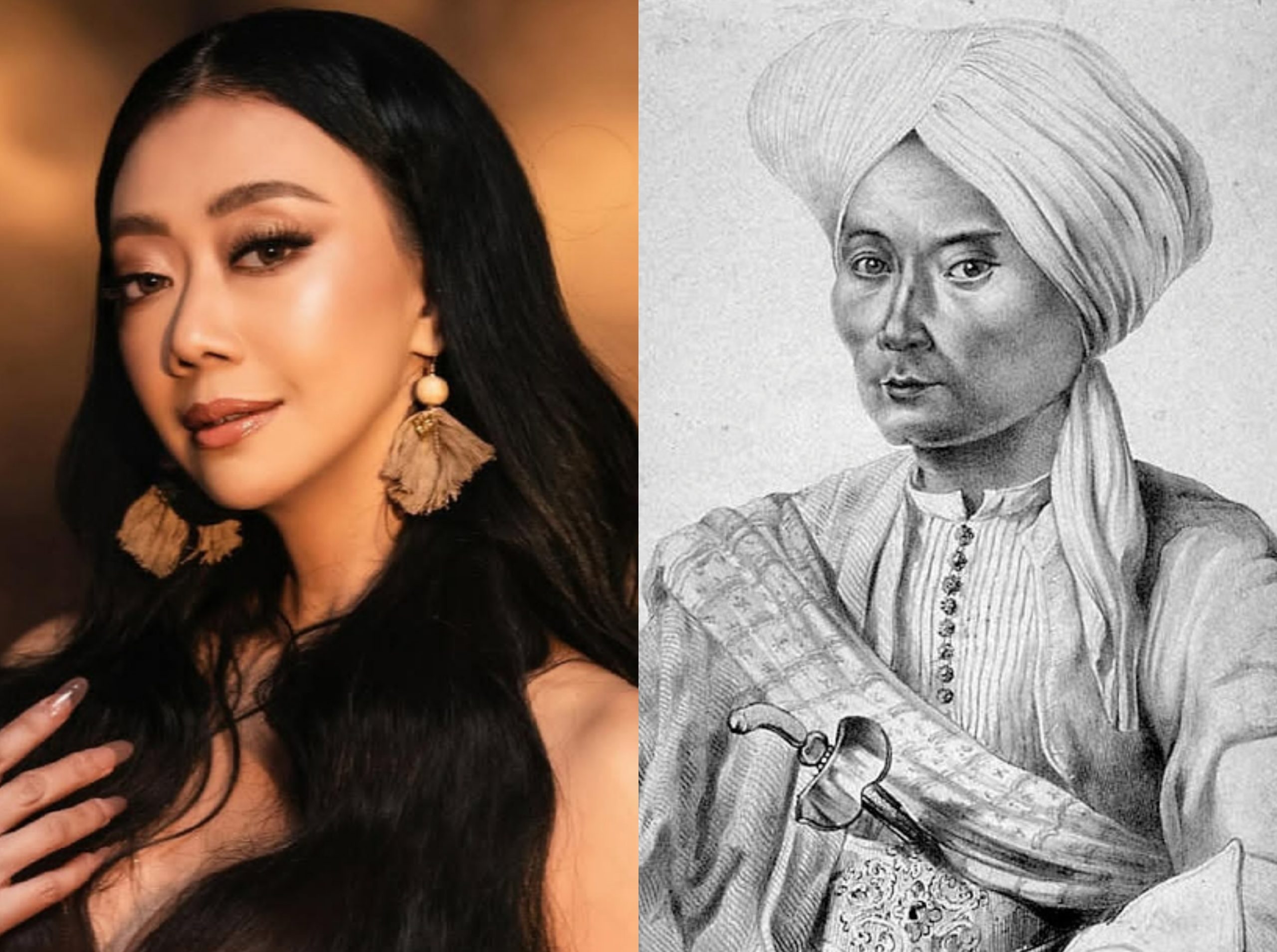 Asri Welas, artis keturunan pahlawan Pangeran Diponegoro. Foto: Dok. Instagram @asri_welas