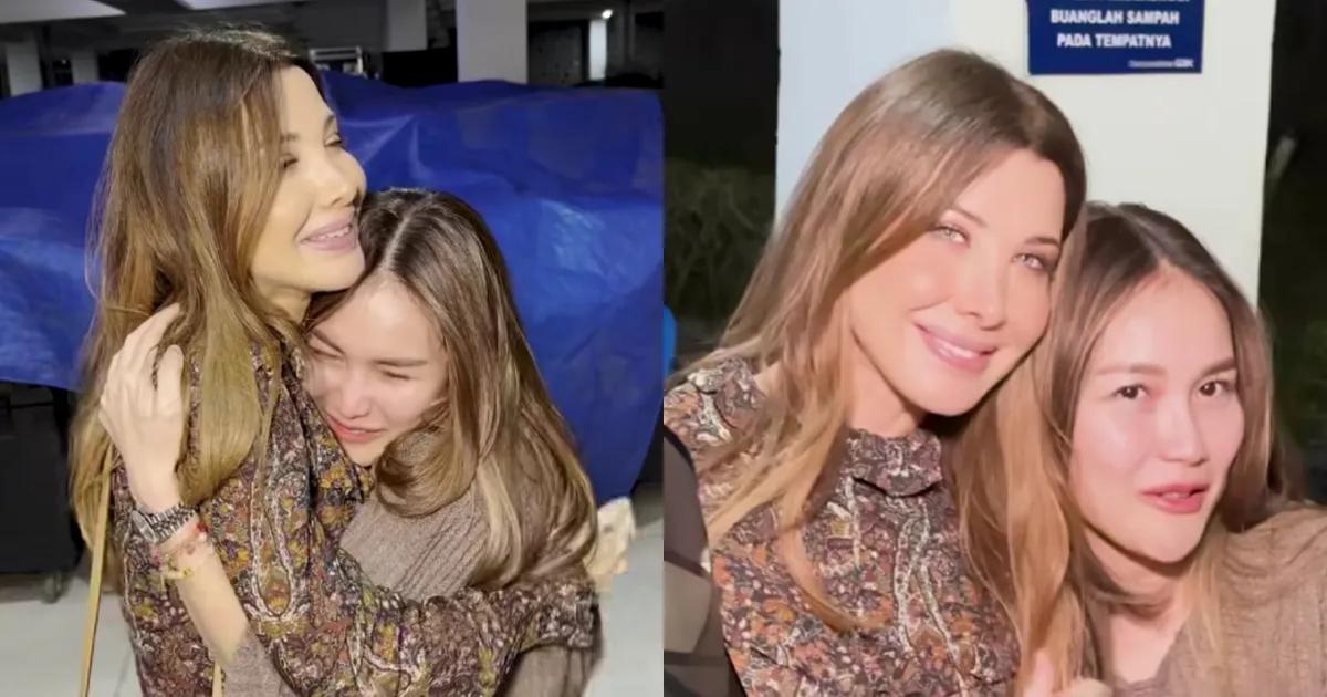 Momen Ayu Ting Ting Bertemu Nancy Ajram, Langsung Berpelukan