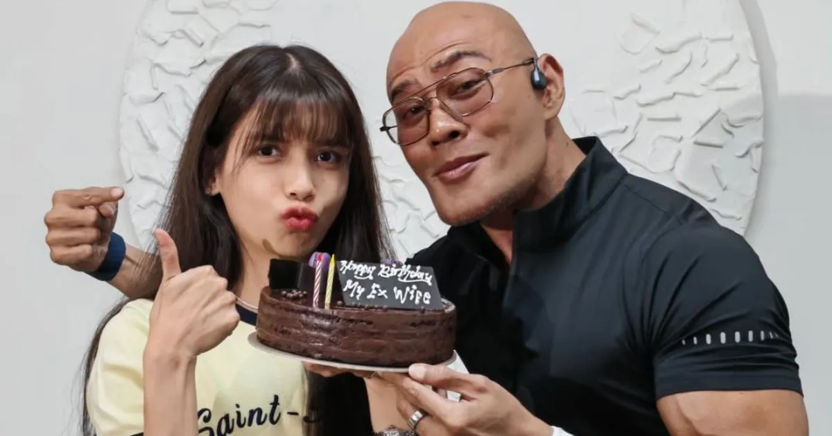 Deddy Corbuzier Rayakan Ultah Sabrina Chairunnisa dengan Kue ‘Happy Birthday My Ex-Wife’