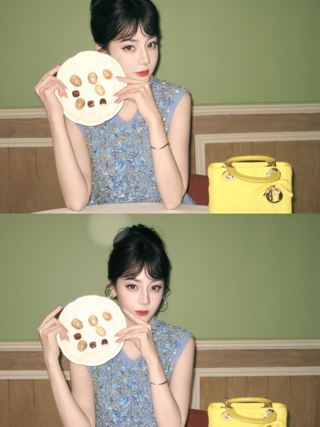 Dilraba saat menghadiri event dari brand Dior. Foto: Dok. Instagram/@dilrabaxx63