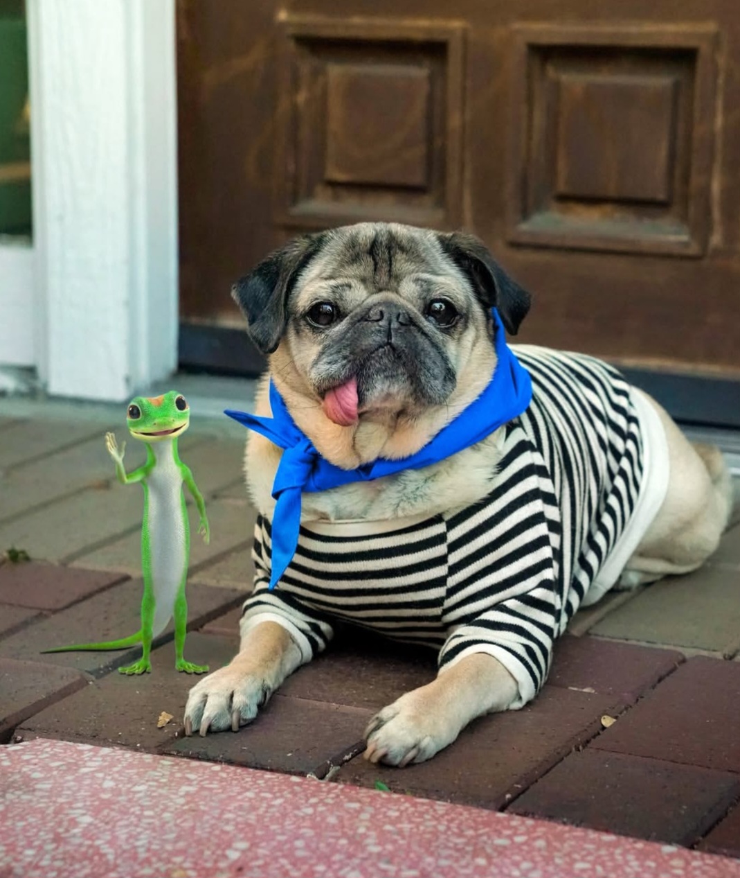 Doug the Pug, anjing yang menang penghargaan. Foto: Dok. Instagram @dougthepug