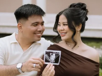 Frans Faisal dan istri menyambut kelahiran anak pertama. Foto: Dok. Instagram @fransfaisal_