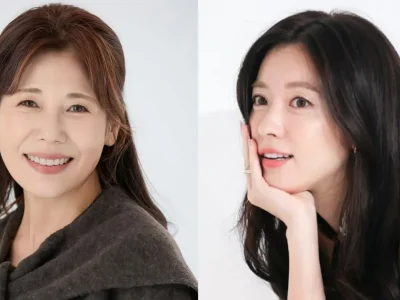 Ibu dari aktris Han Hyo Joo, Noh Sung Mi debut model. Foto: Dok. Instagram @izitmag_, @hanhyojoo222