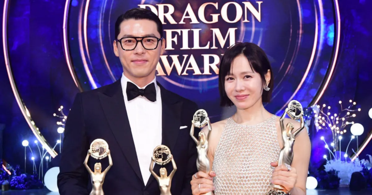Kemesraan Pemenang, Hyun Bin dan Son Ye Jin Bikin Heboh Blue Dragon Film Awards 2025