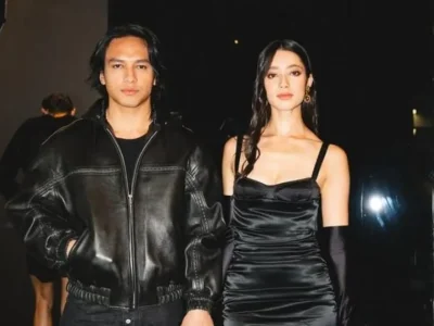 DIISUKAN PUTUS: Jefri Nichol dan Ameera Khan di Milan Fashion Week 2025. Foto: (Instagram/littlemisskhan)