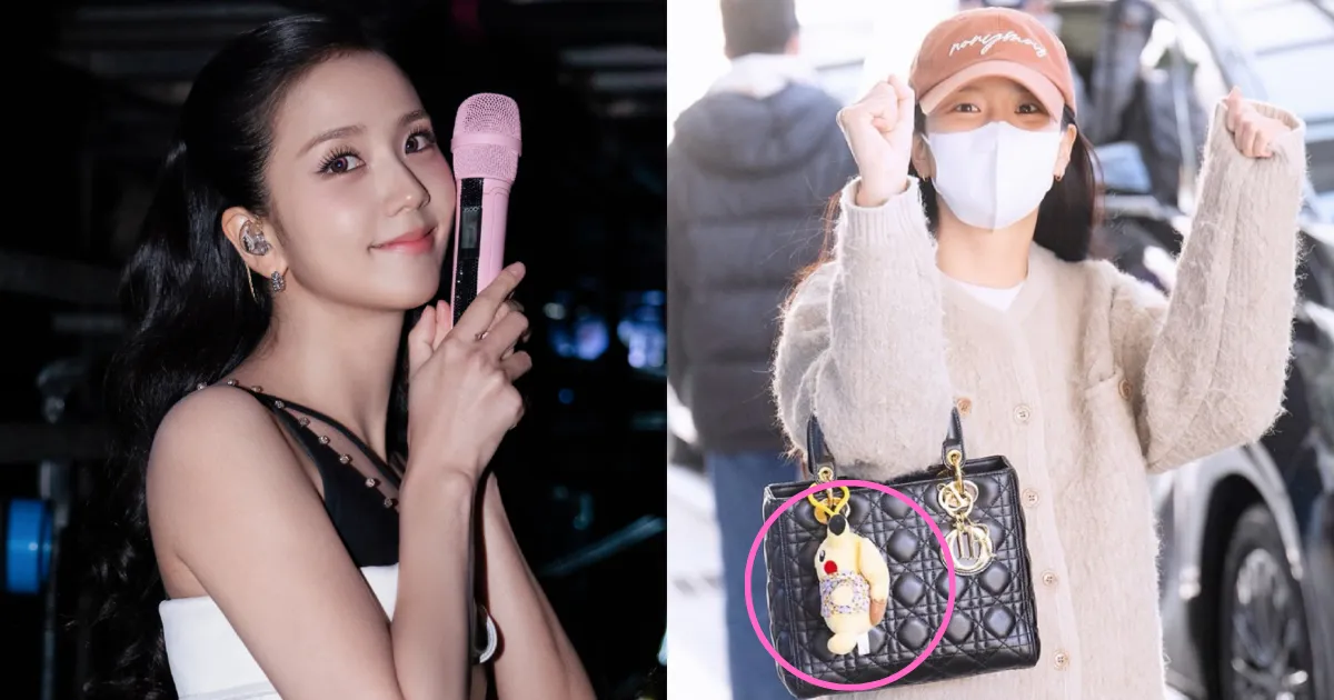 Pulang dari Jakarta, Jisoo BLACKPINK Pamer Gantungan Pikachu Batik