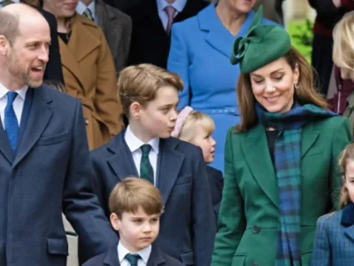 Pangeran William, Kate Middleton, dan tiga anak mereka. Foto: Dok. Instagram @entertainmenttonight