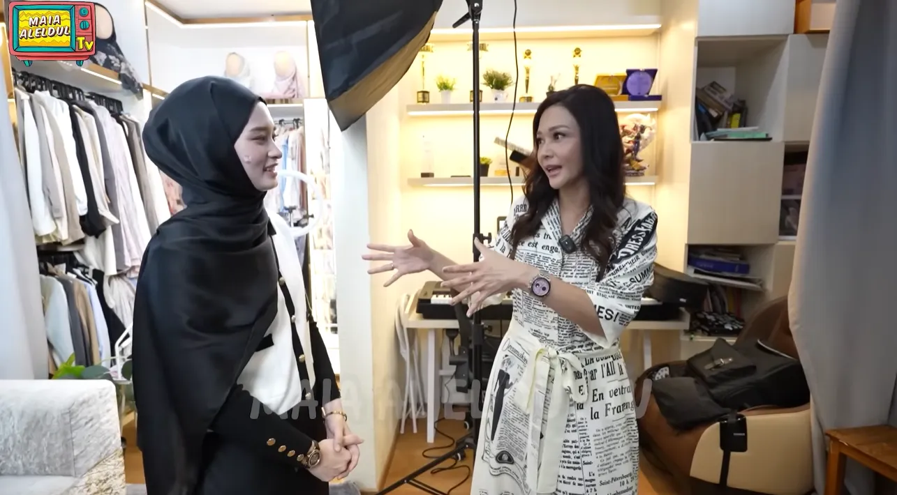 Ruangan lantai 3 di rumah Inara Rusli. Foto: Dok. YouTube Maia AlElDul TV