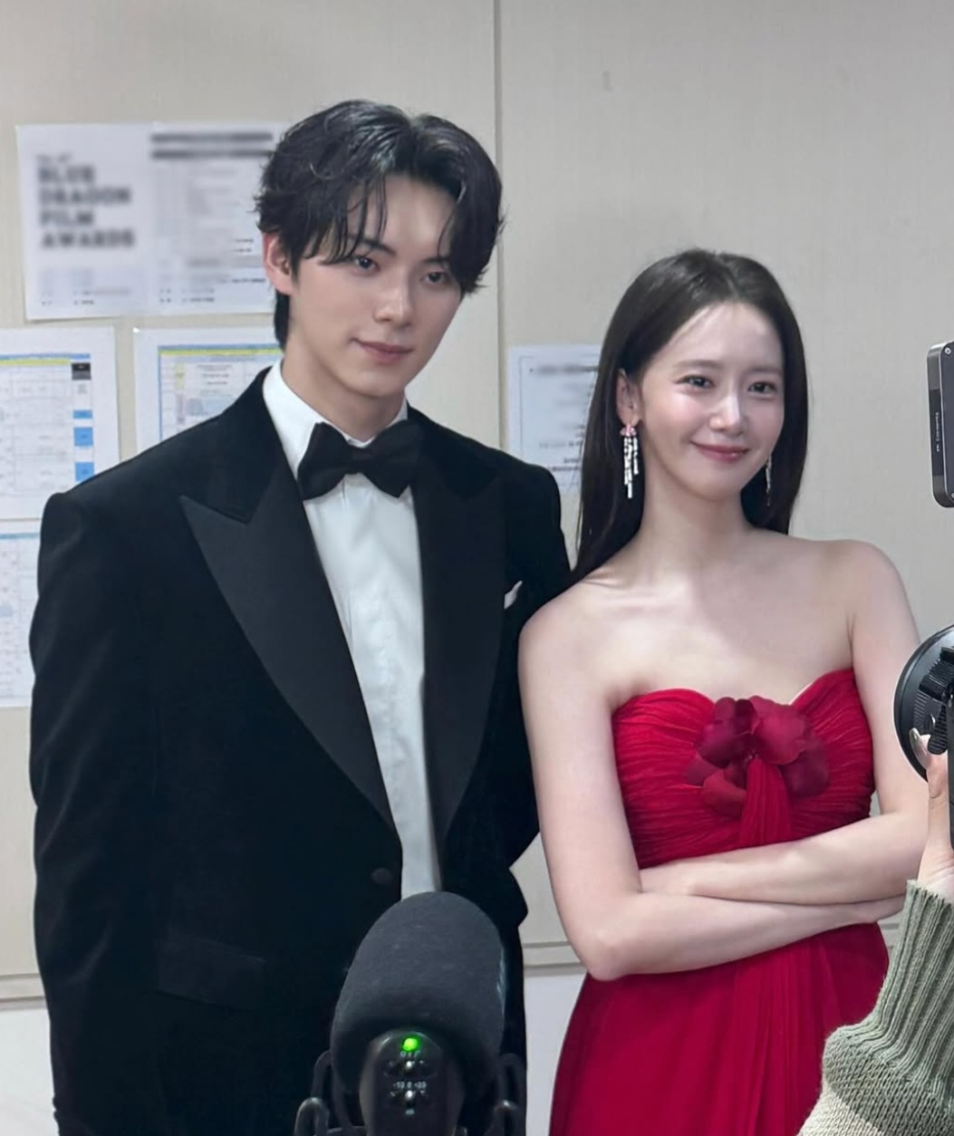 Lee Chae Min dan Yoona reuni. Foto: Dok. Instagram @l.c.m____