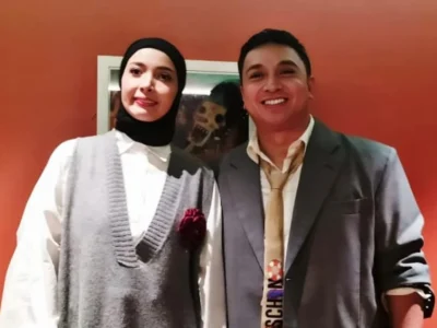 Mario Ginanjar dan Andity memperkenalkan single duet terbaru bertajuk 'Dari Jauh'. (Foto: Yanuar/Nyata)