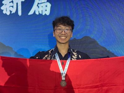 Matthew Hutama, Siswa Semarang Peraih Perak Olimpiade AI Dunia. (Foto: Dok. Pri)