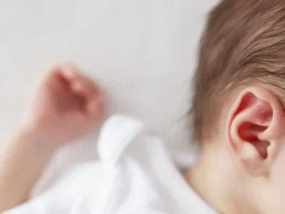 Telinga bayi. Foto : iStockphoto/Daniela Jovanovska Hristovska