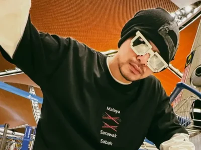 POSITIF NARKOBA: Rapper Malaysia Namewee. Foto : Instagram/namewee