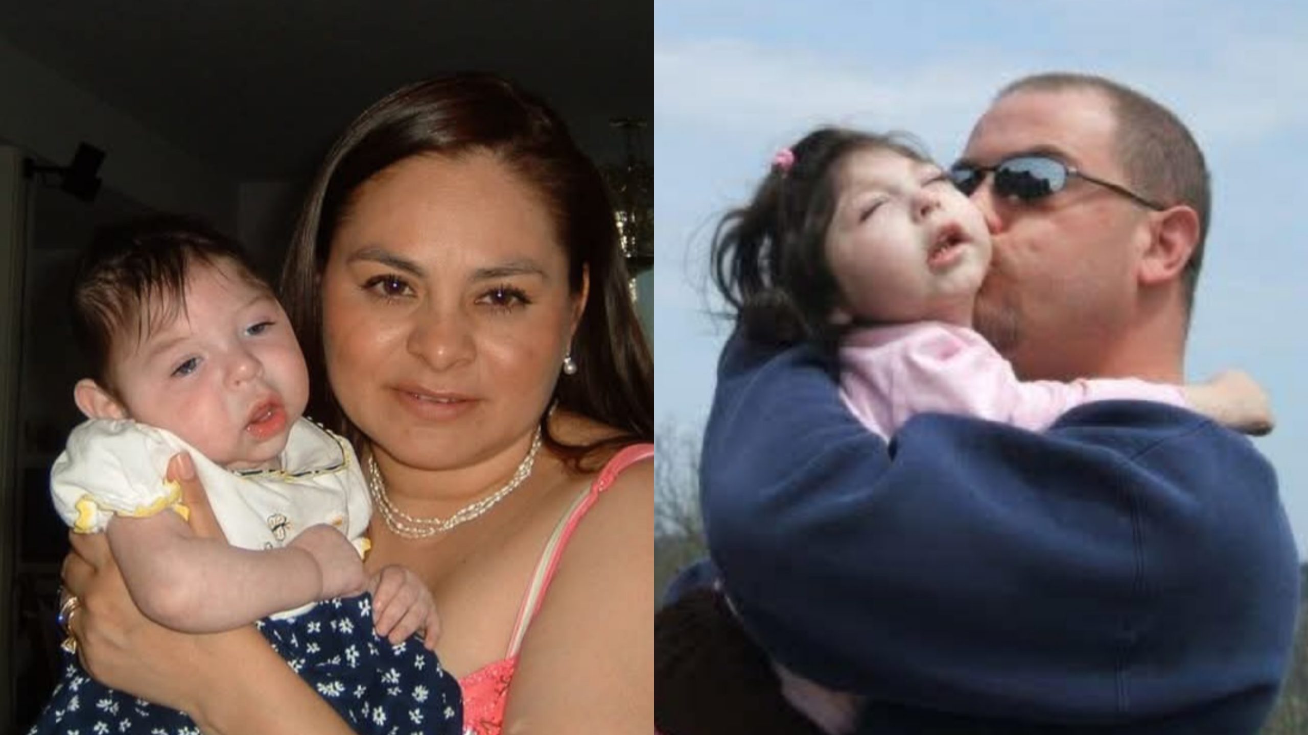 Alex semasa kecil bersam orangtuanya. Foto: Dok. Yoldi Lorena Simpson