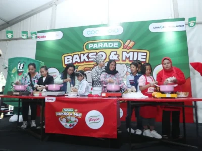 Parade Bakso & Mie. Foto : Reza Wibisono/Nyata