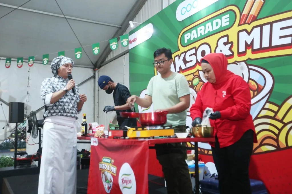 Hiburan, Kuliner, dan Games Seru di Parade Bakso dan Mie Bareng Nyata