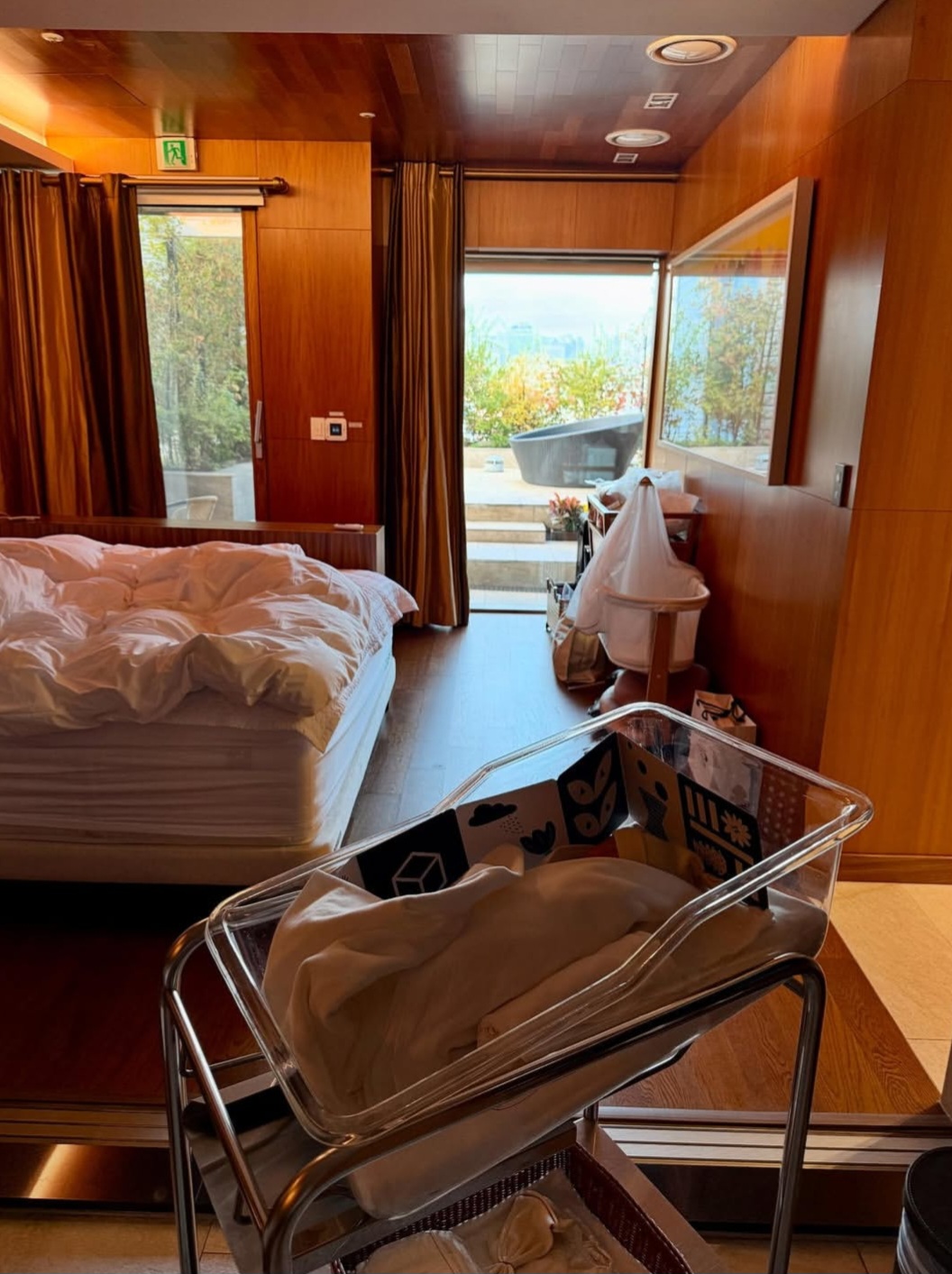 Kamar pospartum center tempat Si Young dirawat. Foto: Dok. Instagram @leesiyoung38