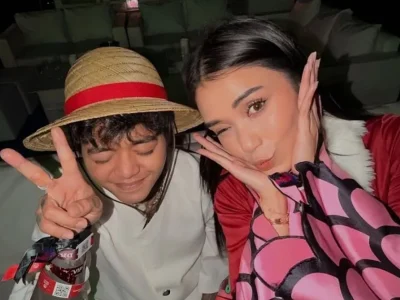 Reza Arap dan Lula Lahfah. Foto : Instagram/lulalahfah