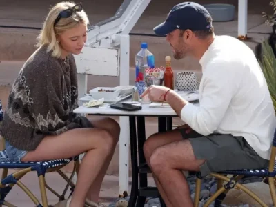 Sydney Sweeney dan Scooter Braun. Foto : Clint Brewer