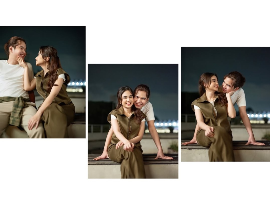 Kemesraan Tissa dan Dul yang sudah berpacaran lima tahun. Foto: Dok. Instagram @rollmoments