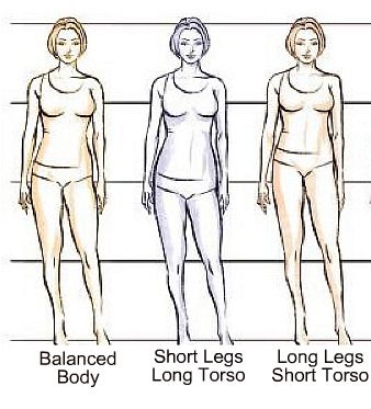 Tiga tipe torso. Foto: Dok. Pinterest