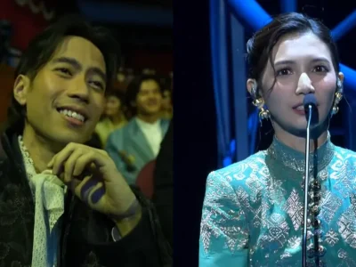 Vidi Aldiano dan Sheila Dara di FFI 2025. Foto: Dok. YouTube Festival Film Indonesia