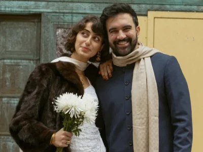 Wali Kota New York Zohran Mamdani dan istri, Rama Duwaji. Dok. Kara Mccurdy