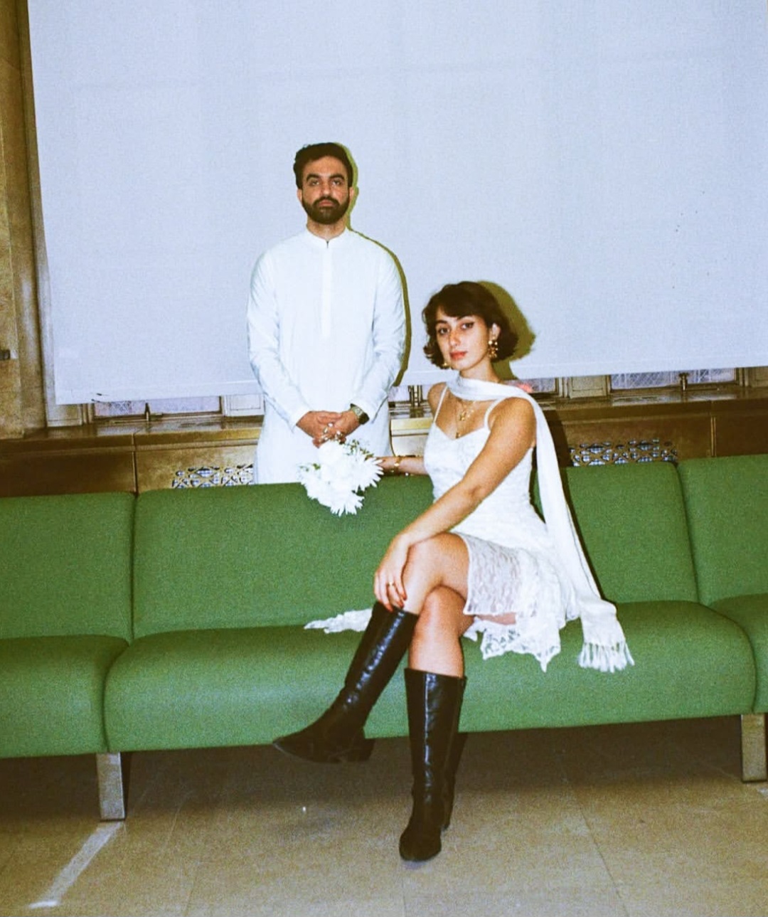 Pernikahan sederhana Mamdani dan Rama. Foto: Dok. Kara Mccurdy